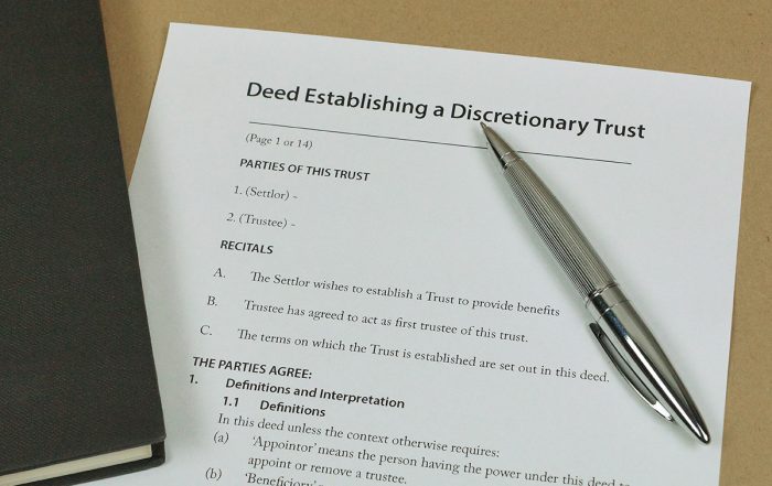 Image: When does a discretionary trust created by a Deed of Variation actually commence? - ProTrust Consulting